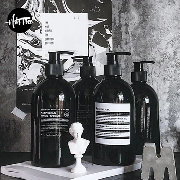 500ml Black Scandinavian Bath Shampoo Storage Bottle Nordic Chic Bottle Elegant Travel Storage Bottle Organizer Decor Home
500ml Black Scandinavian Bath Shampoo Storage Bottle Nordic Chic Bottle Elegant Travel Storage Bottle Organizer Decor Home