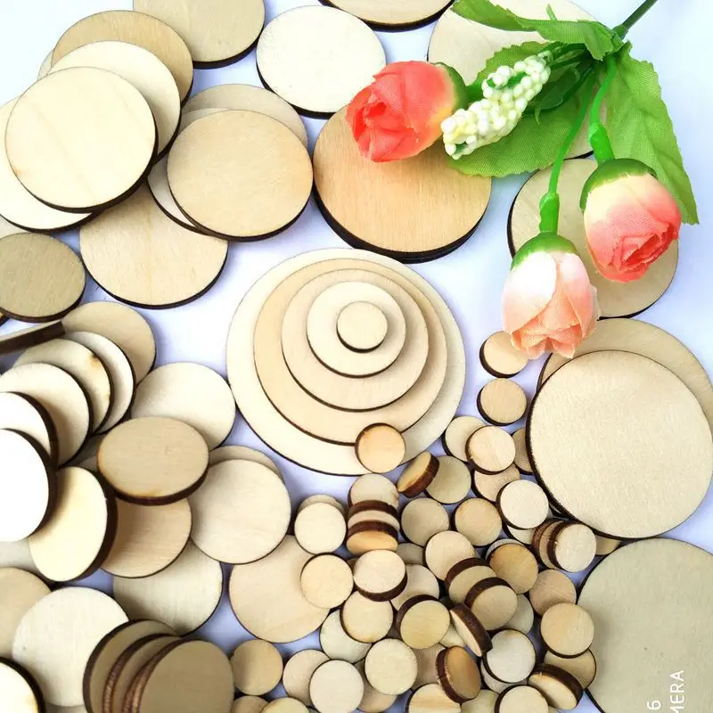10-50mm 100pcs Nature Wood Chip Polished Base Handmake Craft Log Discs DIY Crafts Wedding Party Painting Decoration circles Wood
10-50mm 100pcs Nature Wood Chip Polished Base Handmake Craft Log Discs DIY Crafts Wedding Party Painting Decoration circles Wood