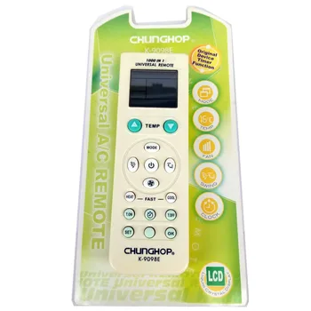 Universal Air Conditioner Remote Control for CHUNGHOP K-9098E HVAC AC Fernbedienung
Universal Air Conditioner Remote Control for CHUNGHOP K-9098E HVAC AC Fernbedienung