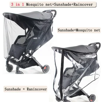 Baby stroller Mosquito net Multifunctional Sunshade Super UV protection 3 in 1 Rain cover Sun visor Stroller accessories
Baby stroller Mosquito net Multifunctional Sunshade Super UV protection 3 in 1 Rain cover Sun visor Stroller accessories