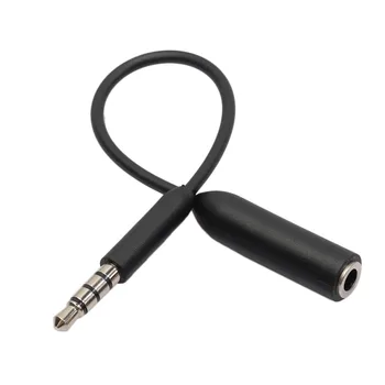 Universal Professional 3.5mm Male to Female Audio Extension Cable Short 10cm 4 Poles Audio Extension Cable for Phone
Universal Professional 3.5mm Male to Female Audio Extension Cable Short 10cm 4 Poles Audio Extension Cable for Phone