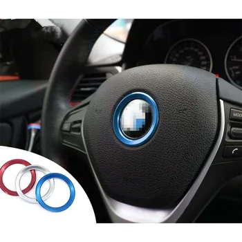 Steering Wheel Ring decoration decal for BMW X1X3X4X5X6 1/2/3/4/5 series 3GT Aluminium alloy Car styling
Steering Wheel Ring decoration decal for BMW X1X3X4X5X6 1/2/3/4/5 series 3GT Aluminium alloy Car styling