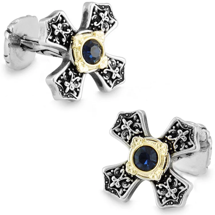 SPARTA White Gold Electroplated Celt cross Austria Crystal cufflinks men's Cuff Links + Free Shipping !!! metal buttons
SPARTA White Gold Electroplated Celt cross Austria Crystal cufflinks men's Cuff Links + Free Shipping !!! metal buttons