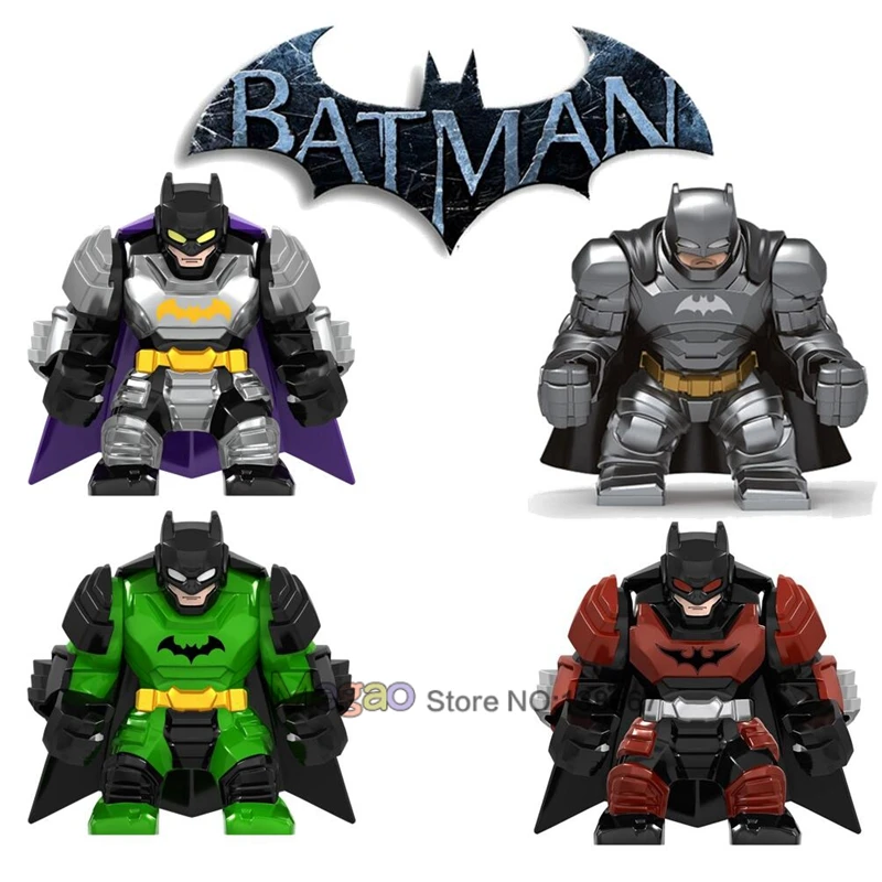 

Big Size Batman The Dark Knight Bruce Wayne Building Blocks DC Super Heroes Bat Who Laughs Action Bricks Toys Kids Gifts