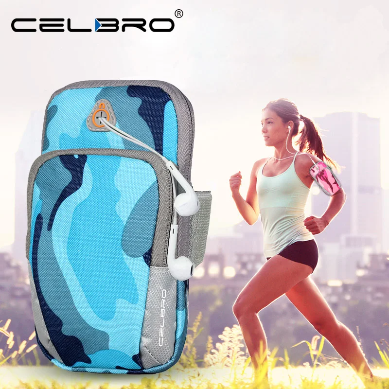 4x Multi Colors Running Sports Travel Zipper Wallet Phone Arm Band Wrist Bag