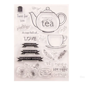 Tea Silicone Clear Seal Stamp DIY Scrapbooking Embossing Photo Album Decorative Paper Card Craft Art Handmade Gift
Tea Silicone Clear Seal Stamp DIY Scrapbooking Embossing Photo Album Decorative Paper Card Craft Art Handmade Gift