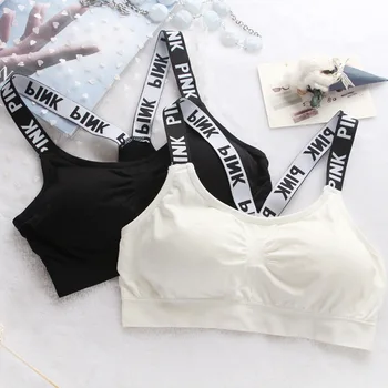 Women Crop Top Cropped Padded Bra Vest Fitness Stretch Sportwear Women's vs Workout Bras
Women Crop Top Cropped Padded Bra Vest Fitness Stretch Sportwear Women's vs Workout Bras