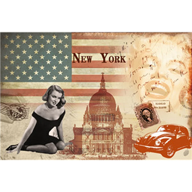 Plaque Sign New York Vintage Metal Tin Signs Wall Poster Decals Plate Painting Bar Club Pub Home Decor Wall
Plaque Sign New York Vintage Metal Tin Signs Wall Poster Decals Plate Painting Bar Club Pub Home Decor Wall
