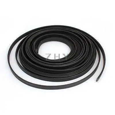 Black Inflaming Retardant Waterproof Heating Cable 380V 10M x 11mm
