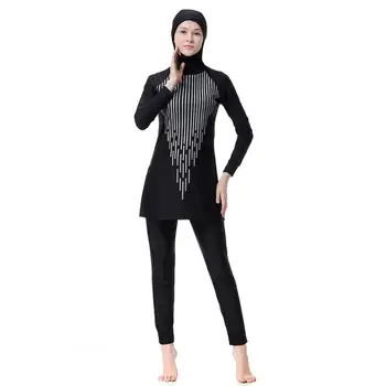 2020 Modest fashion muslim swimwear women for hijab islamic hooded swimsuit two pieces full swimming clothes long sleeve
2020 Modest fashion muslim swimwear women for hijab islamic hooded swimsuit two pieces full swimming clothes long sleeve