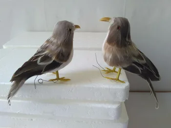 about 12cm gray feathers bird model,foam&feathers 2 pcs artificial birds handicraft, garden decoration, home furnishing d0994
about 12cm gray feathers bird model,foam&feathers 2 pcs artificial birds handicraft, garden decoration, home furnishing d0994
