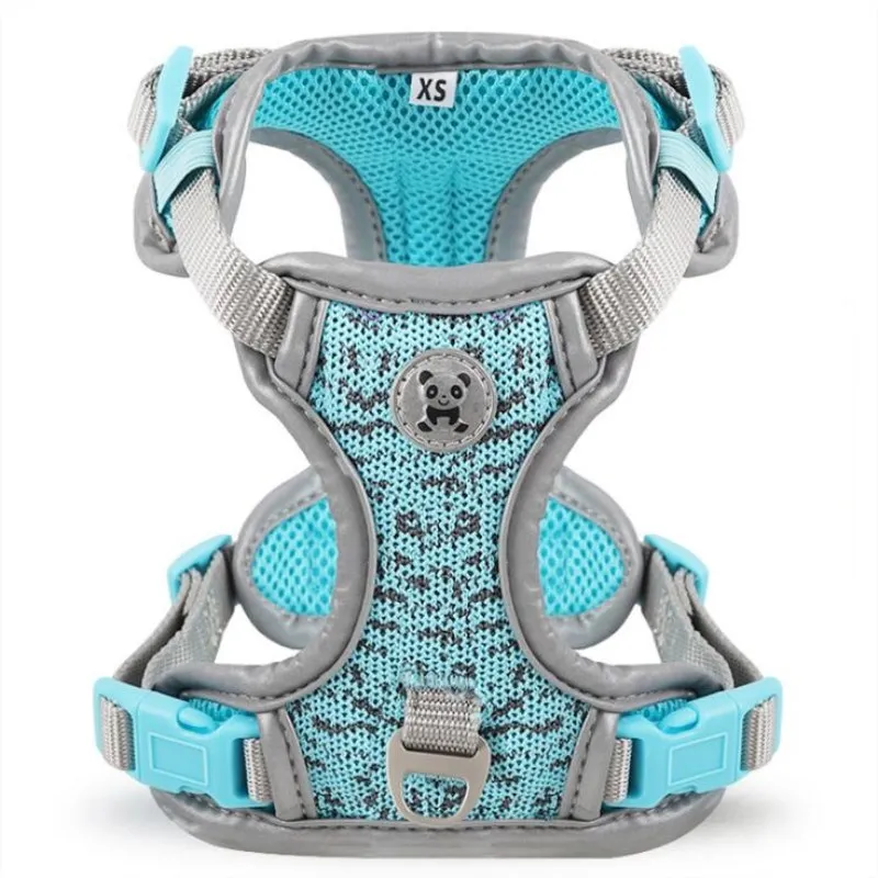 PUPISHE Dog Harness Choke Free X Step-In Soft Mesh Pet Harness 3M Reflective Dog Harness and Leash Set for Small Medium Dog Pugs
PUPISHE Dog Harness Choke Free X Step-In Soft Mesh Pet Harness 3M Reflective Dog Harness and Leash Set for Small Medium Dog Pugs