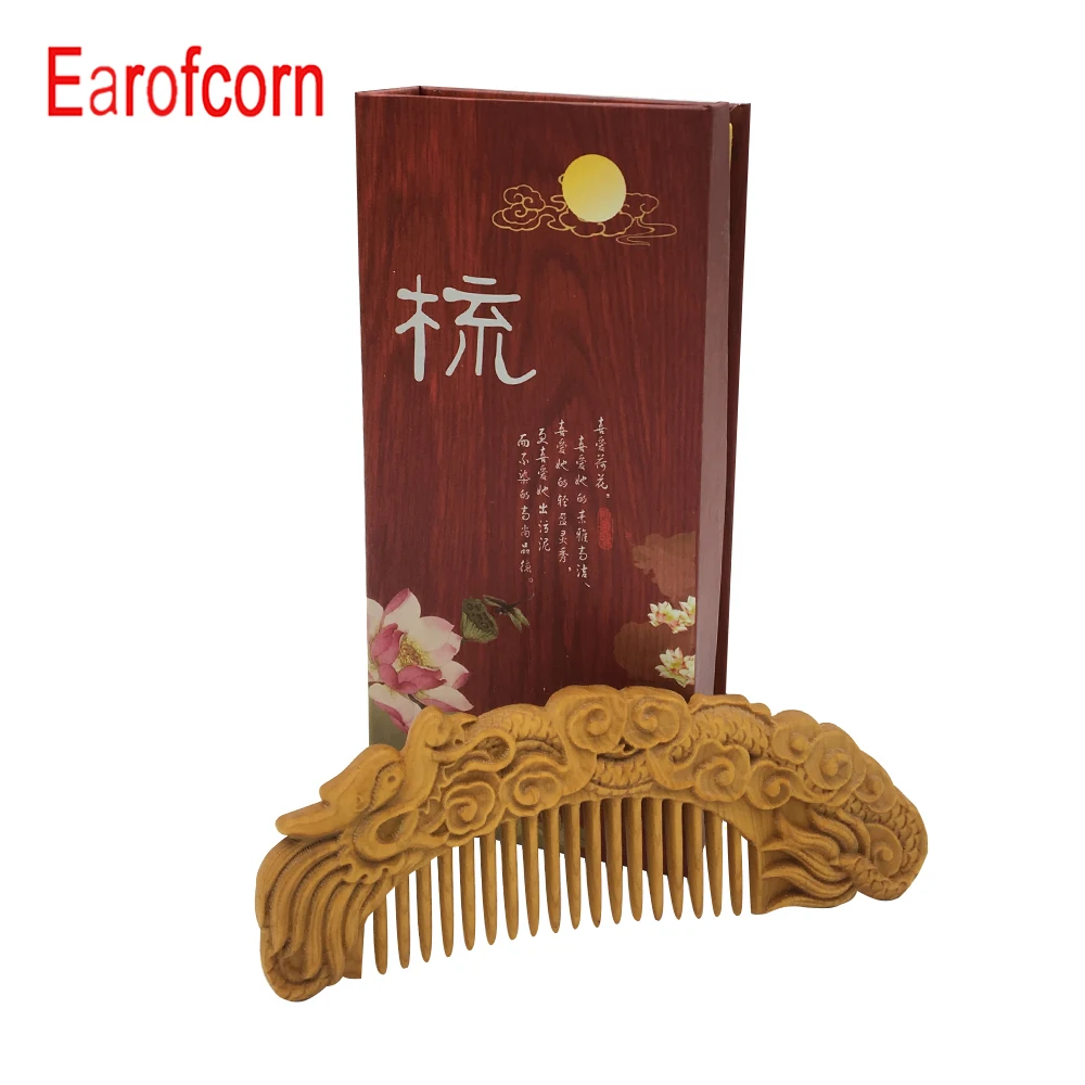 Earofcorn Exquisite Multi Style Thuja Hair Wood Comb Natural Carving Anti-static Wood Hair Comb Set Pair- Vintage China Artwo
Earofcorn Exquisite Multi Style Thuja Hair Wood Comb Natural Carving Anti-static Wood Hair Comb Set Pair- Vintage China Artwo