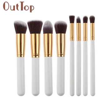 Newly 8 Pcs Popular Black Synthetic Nylon Flat Foundation Brush Makeup Cosmetic Brush Set 30p1225
Newly 8 Pcs Popular Black Synthetic Nylon Flat Foundation Brush Makeup Cosmetic Brush Set 30p1225