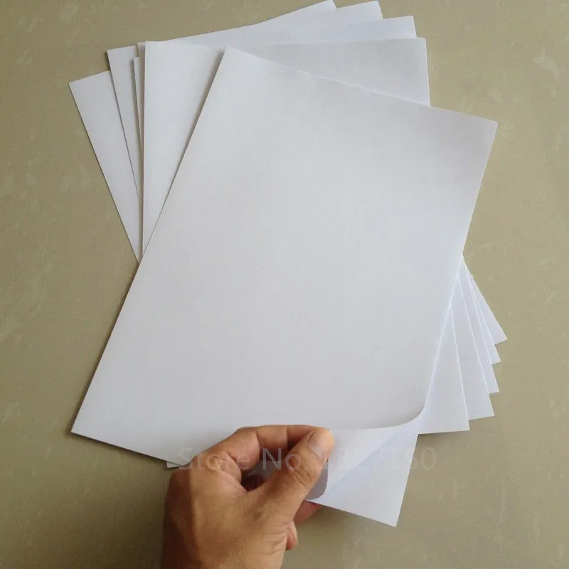 5 Sheets A4 White Glossy Self Adhesive Sticker Sticky Photographic Photo Inkjet Printer Paper
5 Sheets A4 White Glossy Self Adhesive Sticker Sticky Photographic Photo Inkjet Printer Paper