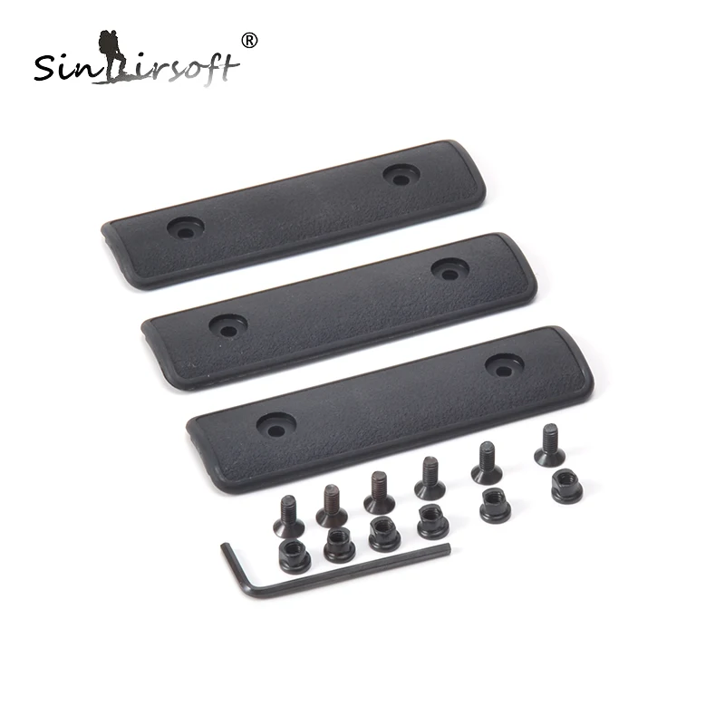 SINAIRSOFT 3pcs/pack 4" High Impact Polymer Keymod Rail Panel Section Handguard Cover for KeyMod Rail Handguard Forend
SINAIRSOFT 3pcs/pack 4" High Impact Polymer Keymod Rail Panel Section Handguard Cover for KeyMod Rail Handguard Forend