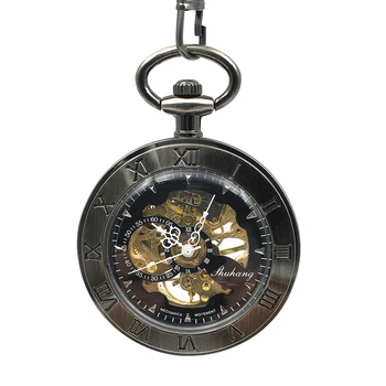 Mens Steampunk Skeleton Open Face Roman Number Case Pocket Watch Mechanical Hand Wind W/Chain Watch Military Analog Gift Watch
Mens Steampunk Skeleton Open Face Roman Number Case Pocket Watch Mechanical Hand Wind W/Chain Watch Military Analog Gift Watch