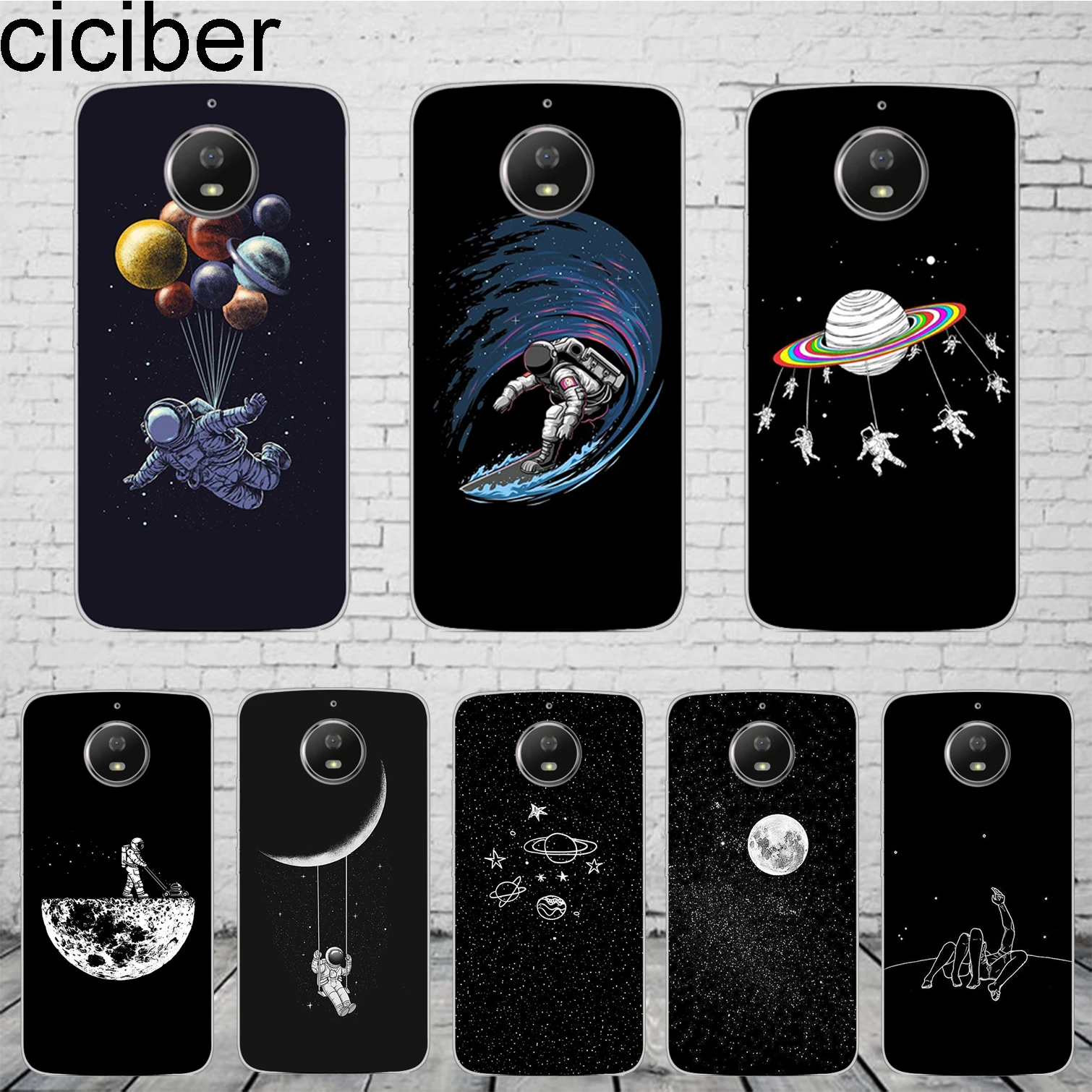 ciciber Space Moon Astronaut For Motorola Moto C Z2 Z3 ONE P30 G4 G5 G5S G6 E3 E4 E5 Play Plus Power M X4 Phone Case Soft TPU
ciciber Space Moon Astronaut For Motorola Moto C Z2 Z3 ONE P30 G4 G5 G5S G6 E3 E4 E5 Play Plus Power M X4 Phone Case Soft TPU