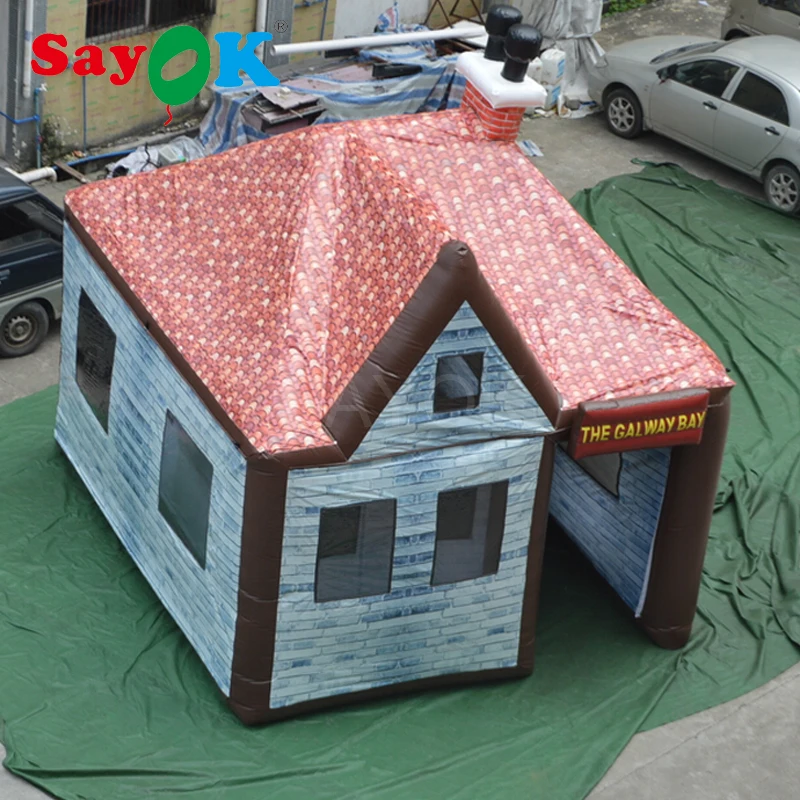 5x4.5x5m PVC Inflatable pub inflatable bar tent inflatable irish tent for club, party, event
5x4.5x5m PVC Inflatable pub inflatable bar tent inflatable irish tent for club, party, event