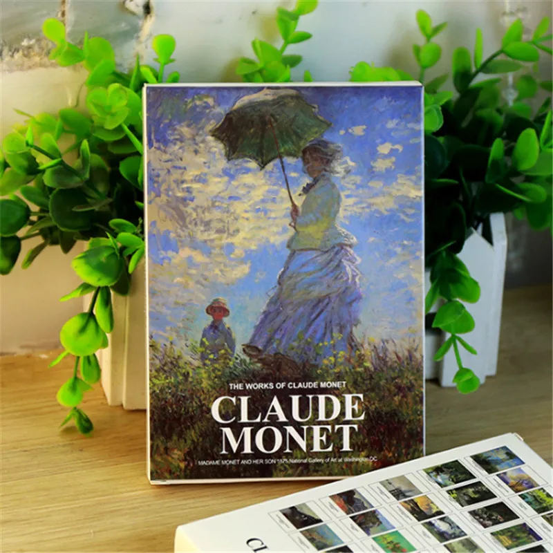 60pcs/lots"Artist Series-Claude monet post card set" stationery Postcards Greeting Card Assorted Birthday Decorative gift card
60pcs/lots"Artist Series-Claude monet post card set" stationery Postcards Greeting Card Assorted Birthday Decorative gift card