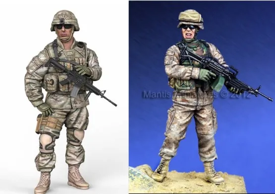 1/35 scale Modern American 18th Airborne Troops 2 People Resin Model Kit Figure Free Shipping
1/35 scale Modern American 18th Airborne Troops 2 People Resin Model Kit Figure Free Shipping