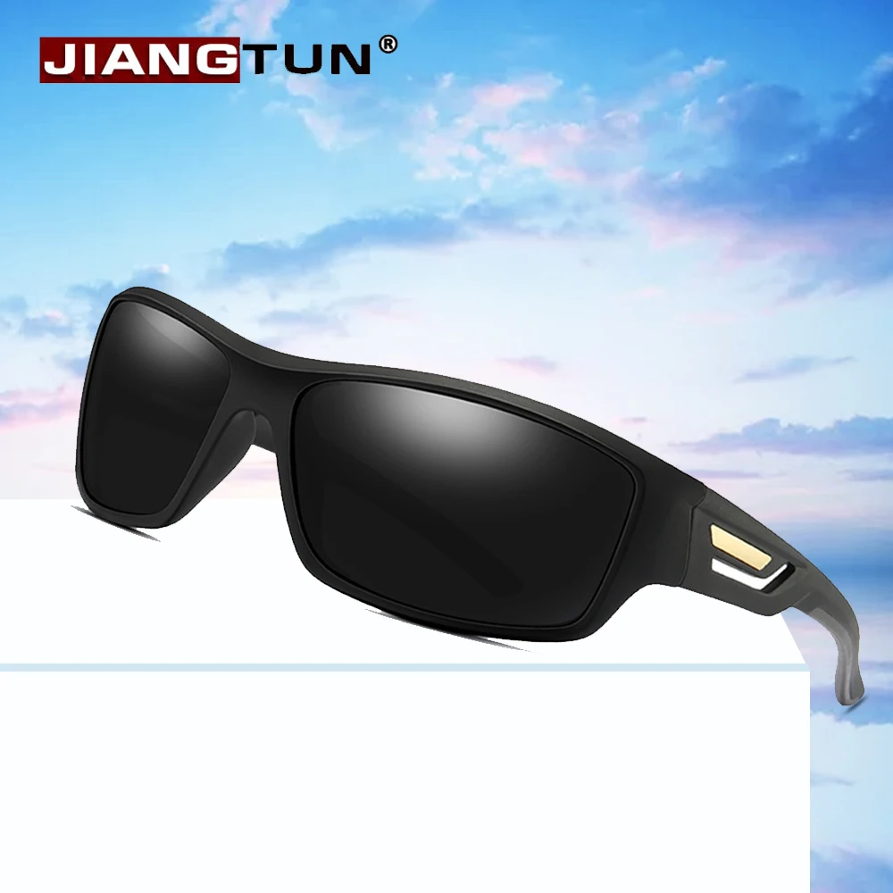 Фото JIANGTUN Марка Дизайн поляризованные солнцезащитные очки Для мужчин женщин вождения