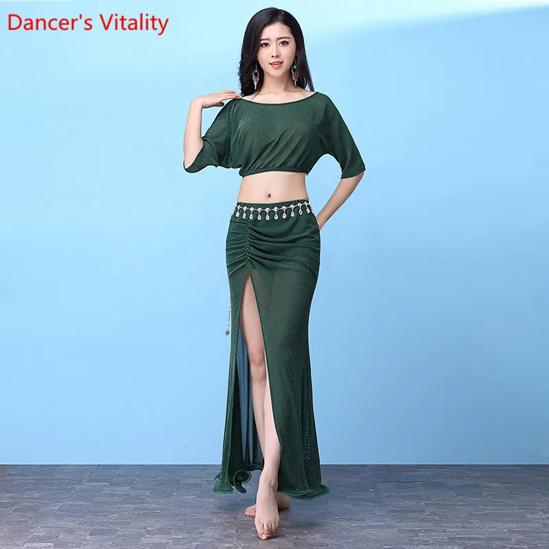New Belly Dance Women's 2 pcs. Costumes For Belly Dancing Sexy Top+ Long Skirt Dancer Practice Suits 4 Colors Free Shipping
New Belly Dance Women's 2 pcs. Costumes For Belly Dancing Sexy Top+ Long Skirt Dancer Practice Suits 4 Colors Free Shipping