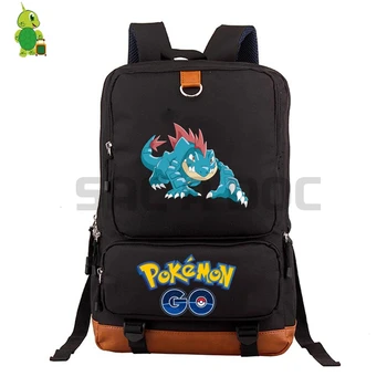 Pokemon Go Feraligatr Backpack Women Men Canvas School Bags for Teenage Boys Girls Travel Bags Large Capacity Laptop Backpack
Pokemon Go Feraligatr Backpack Women Men Canvas School Bags for Teenage Boys Girls Travel Bags Large Capacity Laptop Backpack