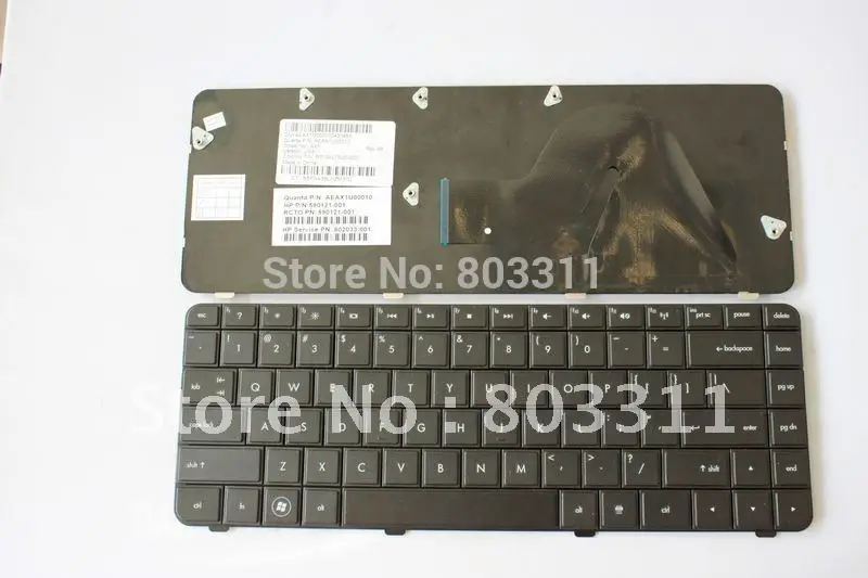 Free Shipping:Brand New Laptop keyboard ,Notebook keyboard for HP CQ42 G42 Service US BLack 590121-001
Free Shipping:Brand New Laptop keyboard ,Notebook keyboard for HP CQ42 G42 Service US BLack 590121-001