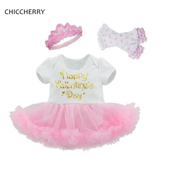 Happy Valentine's Day Pink Lace Tutu Romper Dress Headband Leg Warmers Newborn Baby Girl Clothes Sets Valentine Toddler Outfits
Happy Valentine's Day Pink Lace Tutu Romper Dress Headband Leg Warmers Newborn Baby Girl Clothes Sets Valentine Toddler Outfits