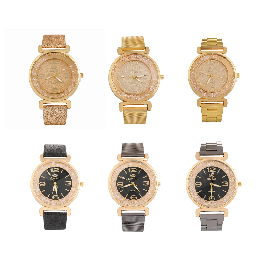 SYNOKE Ladies 6PCS Combination Mesh Belt Steel Strip Leather Belt Watch Flow Beads Scrub Watch Set 7.16
SYNOKE Ladies 6PCS Combination Mesh Belt Steel Strip Leather Belt Watch Flow Beads Scrub Watch Set 7.16