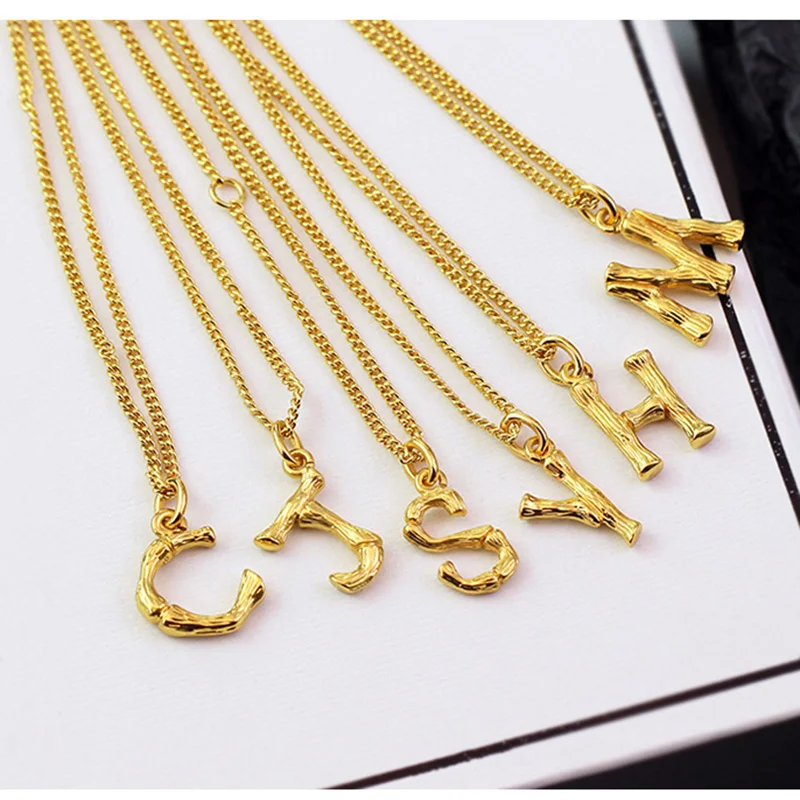 High Quality Necklace Gold Color A - Z 26 Letter Small Size Pendant Drop Necklaces For Women Love Gift DJN028
High Quality Necklace Gold Color A - Z 26 Letter Small Size Pendant Drop Necklaces For Women Love Gift DJN028