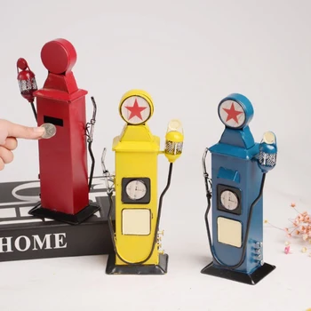 Retro Piggy Bank Vintage Resin Gas Station Tanker Miniatures Telephone Booth Figurines Save Coins Home Decor Children Toy Gifts
Retro Piggy Bank Vintage Resin Gas Station Tanker Miniatures Telephone Booth Figurines Save Coins Home Decor Children Toy Gifts