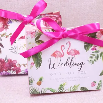 10PCS thanks ribbon summer flamingos Candy Bag Box for Party Table Decoration/Event Party Supplies/Wedding Favor Gift Boxes
10PCS thanks ribbon summer flamingos Candy Bag Box for Party Table Decoration/Event Party Supplies/Wedding Favor Gift Boxes
