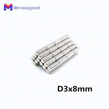 500Pcs 3x8mm N35 Neodymium Magnet Disc Permanent NdFeB Small Round Super Powerful Magnetic Magnets Craft 3mm x 8mm
500Pcs 3x8mm N35 Neodymium Magnet Disc Permanent NdFeB Small Round Super Powerful Magnetic Magnets Craft 3mm x 8mm