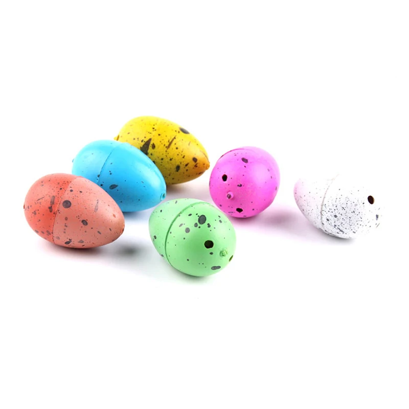 

HOT 10 pcs/lot Growing Dinosaur Eggs Kids Toy Magic Inflatable Hatching Dinosaur Add Water Learning Educational Funny Toy Gifts