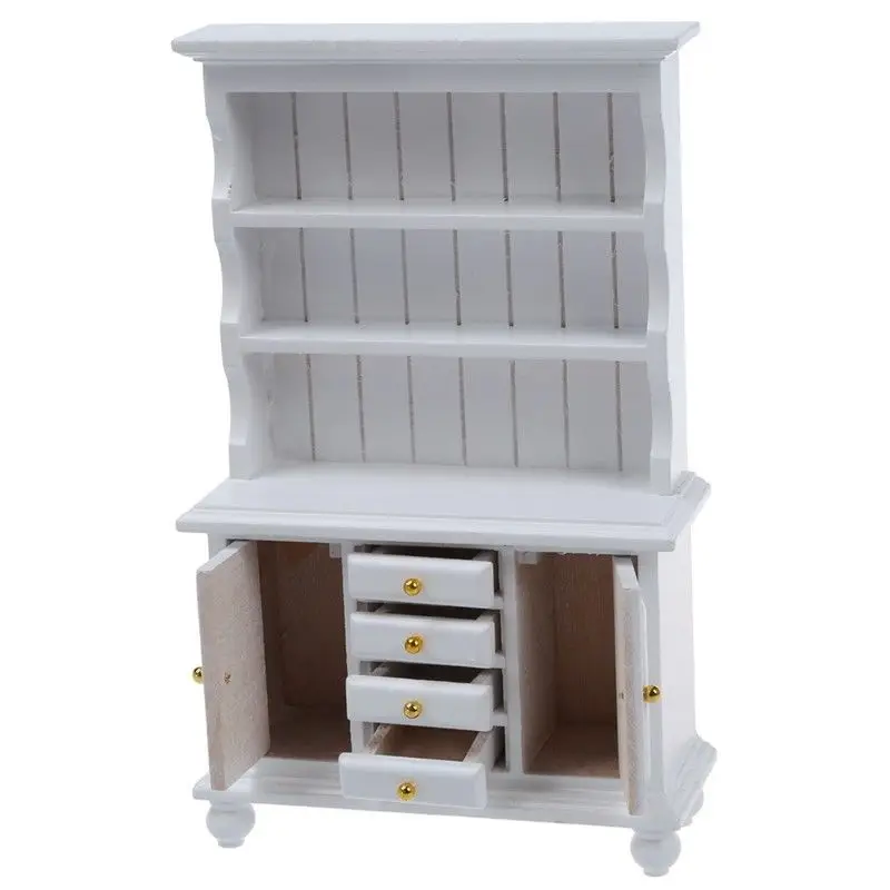1/12 Dollhouse Miniature Furniture Showcase/Cabinet 3 Layer With Drawers 3 color White Wood Wine Red
1/12 Dollhouse Miniature Furniture Showcase/Cabinet 3 Layer With Drawers 3 color White Wood Wine Red