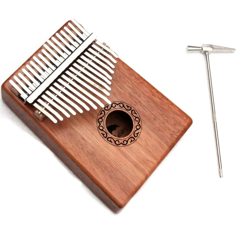 17 Keys Kalimba Thumb Piano Solid KOA Body With Learning Book,Tune Hammer,Cloth Bag,Sticker,Bilingual Instruction
17 Keys Kalimba Thumb Piano Solid KOA Body With Learning Book,Tune Hammer,Cloth Bag,Sticker,Bilingual Instruction