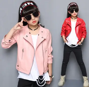 2019 Fashion PU Leather Jackets for Girls 2018 New Autumn Spring Kids Coat 4 5 6 7 8 9 10 11 12 13 14 Years Childrens Outerwear
2019 Fashion PU Leather Jackets for Girls 2018 New Autumn Spring Kids Coat 4 5 6 7 8 9 10 11 12 13 14 Years Childrens Outerwear