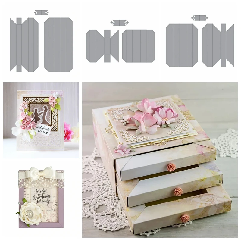 3D Fold Photo Album Frame Metal Cutting Dies Stencil for DIY Scrapbooking Embossing Decoration Cards Crafts Die Cut Template New
3D Fold Photo Album Frame Metal Cutting Dies Stencil for DIY Scrapbooking Embossing Decoration Cards Crafts Die Cut Template New
