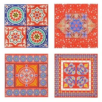 Vintage napkins paper tissue red blue gold green pattern color printed handerchief decoupage wedding birthday party cafe decora
Vintage napkins paper tissue red blue gold green pattern color printed handerchief decoupage wedding birthday party cafe decora