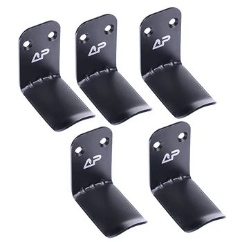 5Pack Universal Aluminum Headphone Desk / Wall Stand Headset Hanger Organizing Holder Sticker & Screwing Hook Mount Black
5Pack Universal Aluminum Headphone Desk / Wall Stand Headset Hanger Organizing Holder Sticker & Screwing Hook Mount Black
