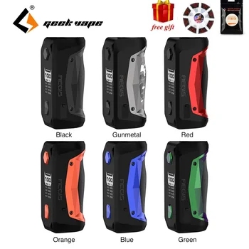 Free Coil & Cotton!!! Original 100W Geekvape Aegis Solo Box MOD with Latest AS Chipset E-cig Vape Mod Box VS Drag 2/ Luxe Mod
Free Coil & Cotton!!! Original 100W Geekvape Aegis Solo Box MOD with Latest AS Chipset E-cig Vape Mod Box VS Drag 2/ Luxe Mod