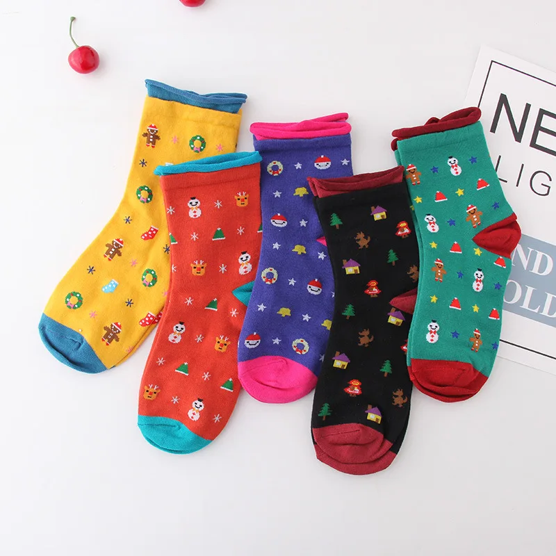 Gift socks women spring autumn new Jacquard cartoon elk wild cute deodorant warm socks
Gift socks women spring autumn new Jacquard cartoon elk wild cute deodorant warm socks