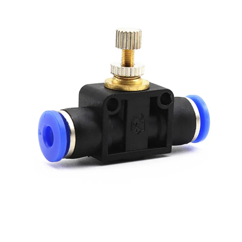 SA" Pneumatic Fittings 4mm to 12mm OD Hose Tube Gas Flow Adjust Valve Connector Fitting Air Speed Controller
SA" Pneumatic Fittings 4mm to 12mm OD Hose Tube Gas Flow Adjust Valve Connector Fitting Air Speed Controller