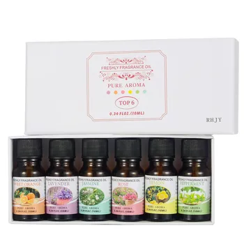 6PC10ML/Box Essential Oils Natural Aromatherapy Oils Choose Fragrance Aroma Flo Aromatherapy Diffusers Massag Fragrances T0417
6PC10ML/Box Essential Oils Natural Aromatherapy Oils Choose Fragrance Aroma Flo Aromatherapy Diffusers Massag Fragrances T0417