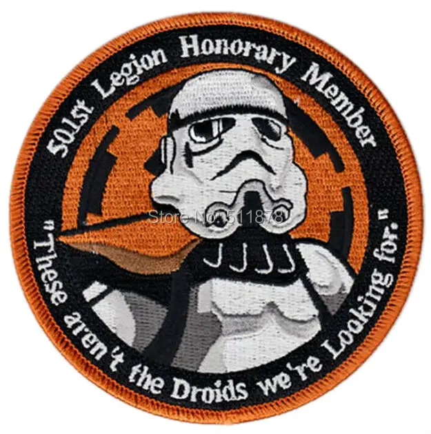 4" STAR WARS 501st legion Jedi Patch TV Movie Series Uniform punk rockabilly applique iron on sew on badge
4" STAR WARS 501st legion Jedi Patch TV Movie Series Uniform punk rockabilly applique iron on sew on badge