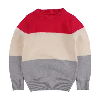 Stitching Color Baby Sweater Toddler Kids Boys Girls Round Collar Long Sleeve Pullover High Quality Cotton Blend Child Cardigan
Stitching Color Baby Sweater Toddler Kids Boys Girls Round Collar Long Sleeve Pullover High Quality Cotton Blend Child Cardigan