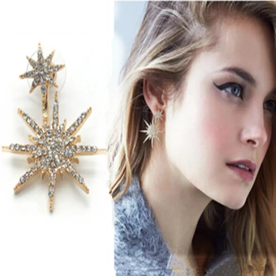 Sale Jewelry Fashion Crystal Sun Flower Stud Earring 1pcs For Woman New Fashion Ear Jacket Piercing Earing Koyle
Sale Jewelry Fashion Crystal Sun Flower Stud Earring 1pcs For Woman New Fashion Ear Jacket Piercing Earing Koyle