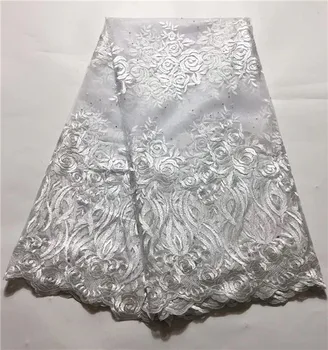 Latest African Laces Fabrics Embroidered African Guipure French Lace Fabric With white,2019 African French Net Lace Dress(JY-4
Latest African Laces Fabrics Embroidered African Guipure French Lace Fabric With white,2019 African French Net Lace Dress(JY-4